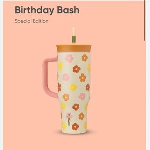 NWT Owala Limited Edition Birthday Bash Petals for Peace 40 oz Tumbler